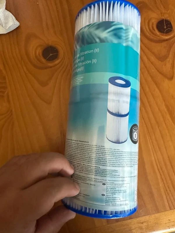 cartouche de filtration pour piscine type ii